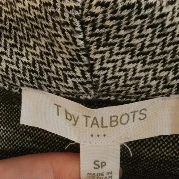 Talbots gray pull over cowl neck sweater size SP - Picture 7 of 9